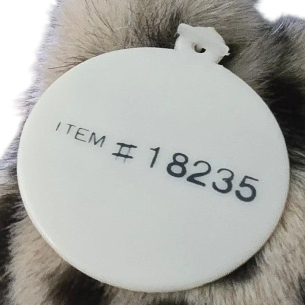 Chrisha Playful Plush Leopard Cub Spotted Stuffed Animal 18235 Korea‎ Tan Black